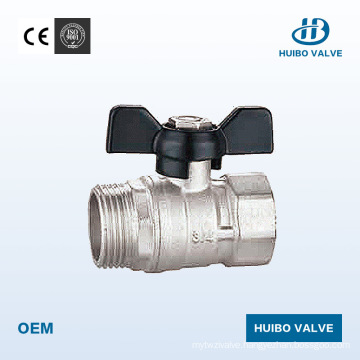 1/2′′-1′′inch Brass Forged Ball Valve with Ce Certificate